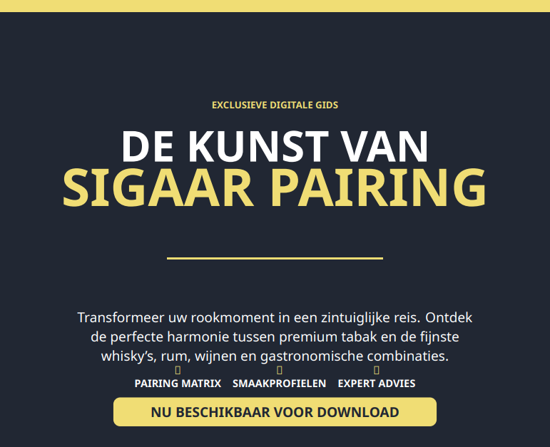 Sigaren Pairing Gids